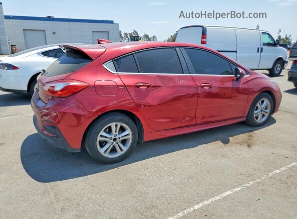 3G1BE6SM0HS600110 2017 CHEVROLET CRUZE Burgundy უკანა მარჯვენა