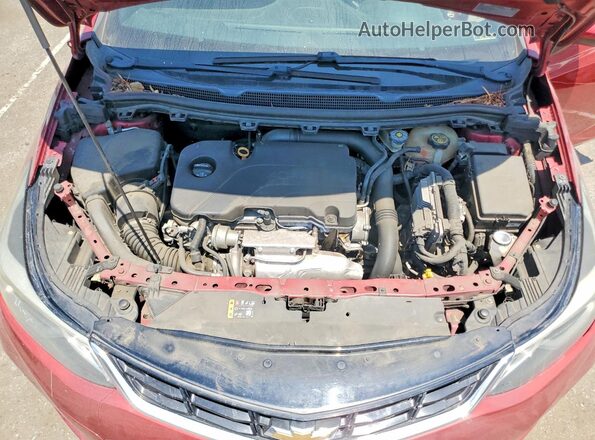 3G1BE6SM0HS600110 2017 CHEVROLET CRUZE Burgundy უკანა სალონის ხედი
