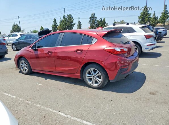 3G1BE6SM0HS600110 2017 CHEVROLET CRUZE Burgundy უკანა მარცხენა