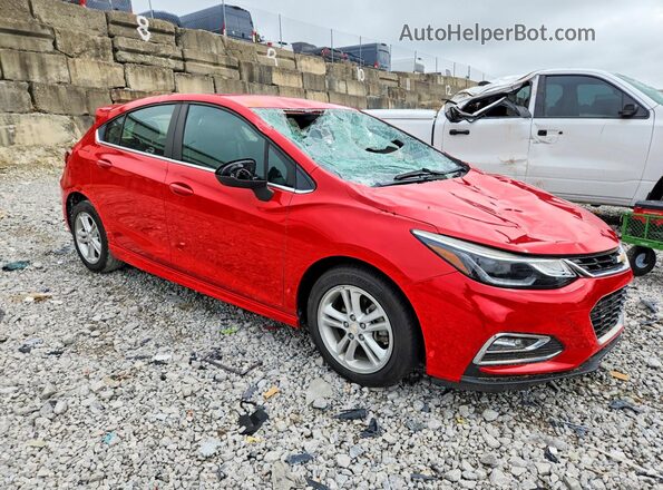 3G1BE6SM0JS527312 2018 CHEVROLET CRUZE Red Առջևի աջ