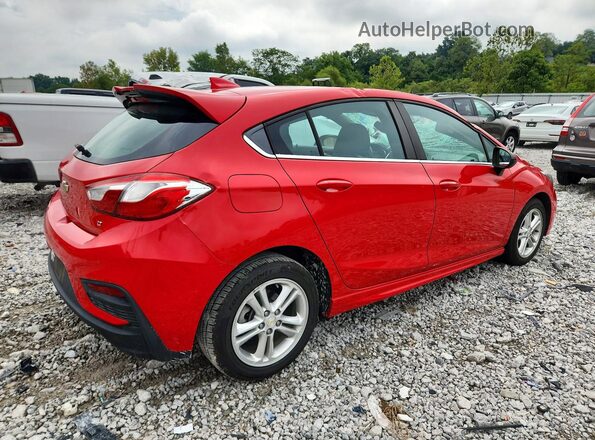 3G1BE6SM0JS527312 2018 CHEVROLET CRUZE Red Հետևի աջ