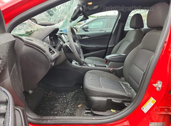 3G1BE6SM0JS527312 2018 CHEVROLET CRUZE Red Սալոնի դիմացի տեսք