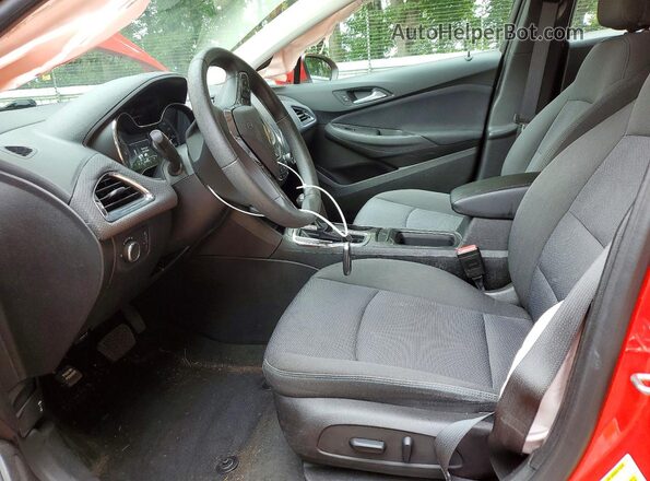 3G1BE6SM0JS611520 2018 CHEVROLET CRUZE Red Вид салону спереду
