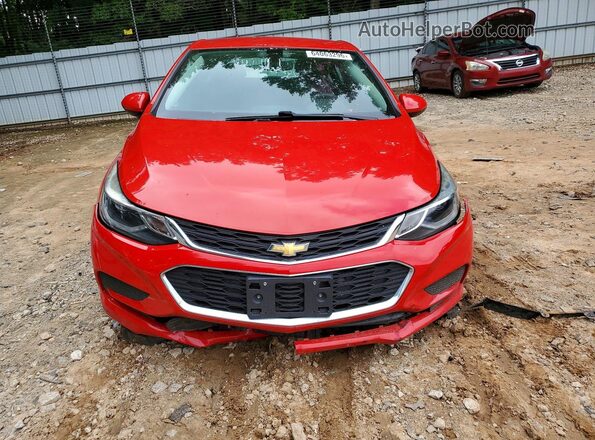 3G1BE6SM0JS611520 2018 CHEVROLET CRUZE Red Вид спереду