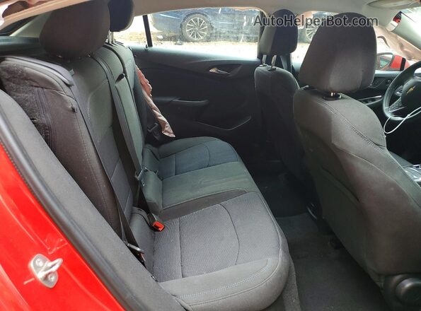 3G1BE6SM0JS611520 2018 CHEVROLET CRUZE Red Вид задніх сидінь