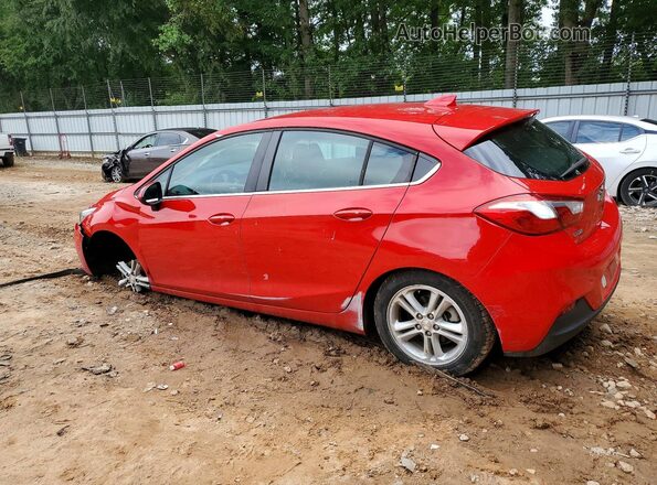 3G1BE6SM0JS611520 2018 CHEVROLET CRUZE Red Задня ліва чверть
