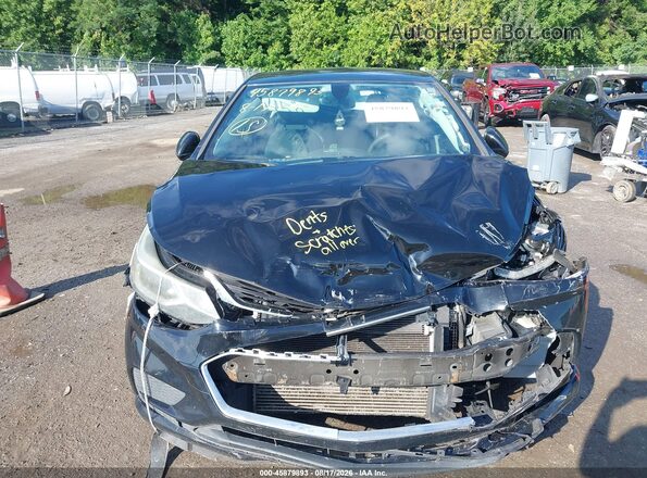 3G1BE6SM1HS515373 2017 CHEVROLET CRUZE Черный Вид щитка приборов