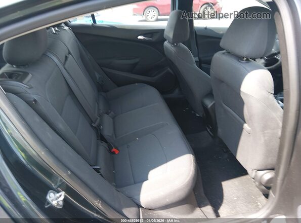 3G1BE6SM1JS590662 2018 CHEVROLET CRUZE Black Widok naklejki z numerem VIN