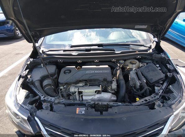 3G1BE6SM1JS590662 2018 CHEVROLET CRUZE Black Widok z tyłu