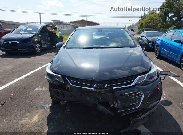 3G1BE6SM1JS590662 2018 CHEVROLET CRUZE Black Widok z przodu