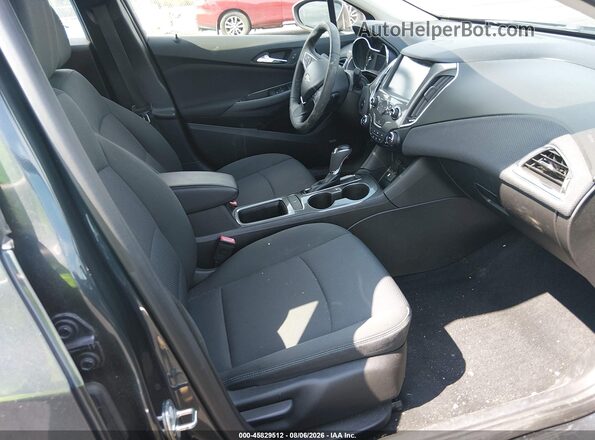 3G1BE6SM1JS590662 2018 CHEVROLET CRUZE Black Widok wnętrza z przodu