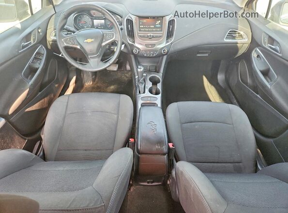 3G1BE6SM2HS567840 2017 CHEVROLET CRUZE Угольный Вид панели приборов