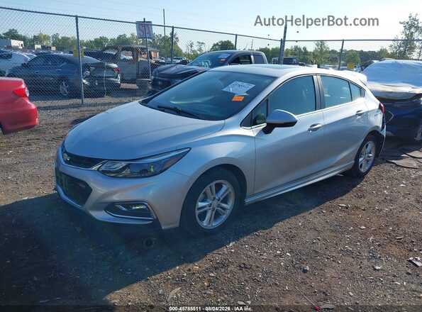3G1BE6SM2HS580118 2017 CHEVROLET CRUZE Silver Vista tres cuartos delantera izquierda