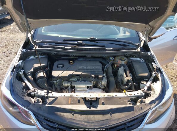 3G1BE6SM2HS580118 2017 CHEVROLET CRUZE Silver Vista trasera