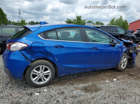 3G1BE6SM2HS588901 2017 CHEVROLET CRUZE Blue Задня права чверть