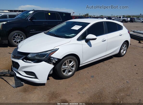 3G1BE6SM2HS594939 2017 CHEVROLET CRUZE White წინა მარცხენა ხედი სამი მეოთხედიდან