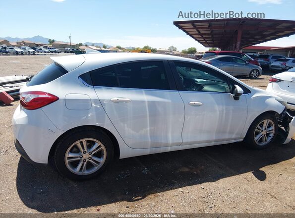 3G1BE6SM2HS594939 2017 CHEVROLET CRUZE White ხელსაწყოთა პანელის ხედი