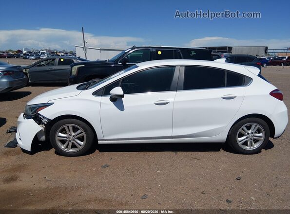 3G1BE6SM2HS594939 2017 CHEVROLET CRUZE White უკანა სალონის ხედი