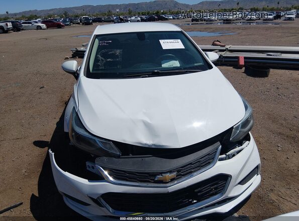 3G1BE6SM2HS594939 2017 CHEVROLET CRUZE White წინა პანელის ხედი
