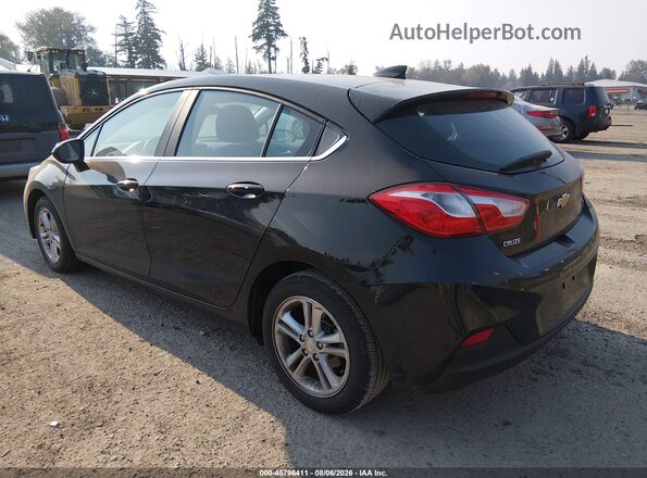 3G1BE6SM2JS585597 2018 CHEVROLET CRUZE Black Trasero izquierdo