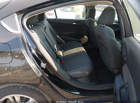3G1BE6SM2JS585597 2018 CHEVROLET CRUZE Black Vista de la etiqueta del VIN