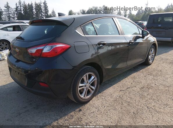 3G1BE6SM2JS585597 2018 CHEVROLET CRUZE Black Trasero derecho