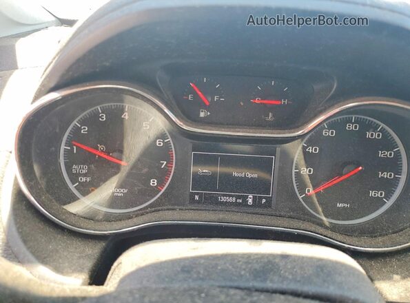 3G1BE6SM2KS535798 2019 CHEVROLET CRUZE Silver ხელსაწყოთა პანელის ხედი