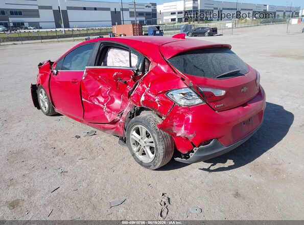 3G1BE6SM3HS586512 2017 CHEVROLET CRUZE Red Tył lewy