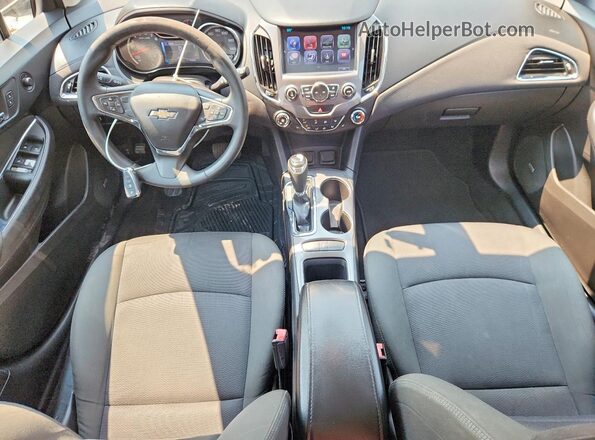 3G1BE6SM3HS592018 2017 CHEVROLET CRUZE Black Առջևի վահանակի տեսք