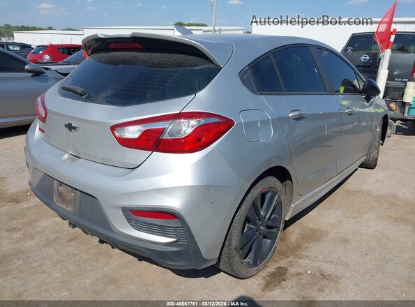 3G1BE6SM3JS577976 2018 CHEVROLET CRUZE Серебряный Задняя правая четверть