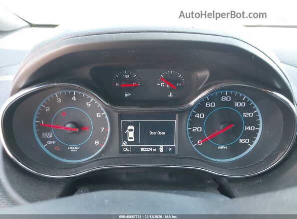 3G1BE6SM3JS577976 2018 CHEVROLET CRUZE Серебряный Вид задних сидений