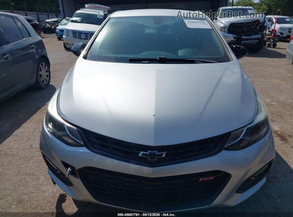 3G1BE6SM3JS577976 2018 CHEVROLET CRUZE Серебряный Вид щитка приборов