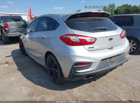 3G1BE6SM3JS577976 2018 CHEVROLET CRUZE Серебряный Задняя левая четверть