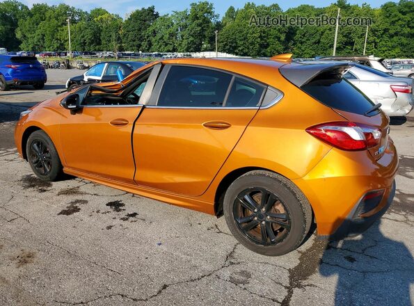 3G1BE6SM4HS536296 2017 CHEVROLET CRUZE Orange Задня ліва чверть