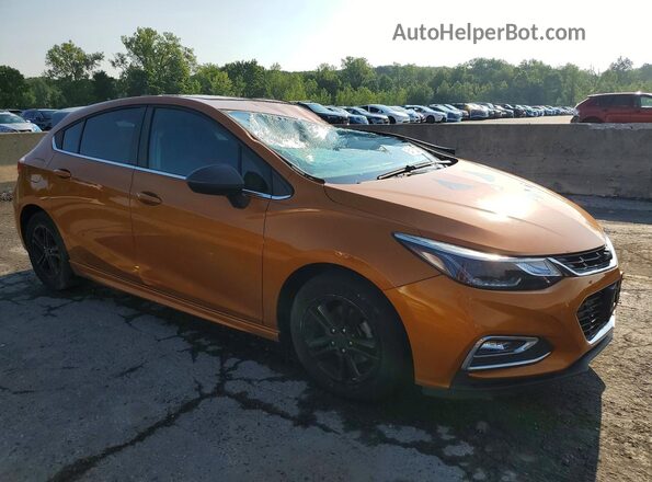 3G1BE6SM4HS536296 2017 CHEVROLET CRUZE Orange Передня права чверть