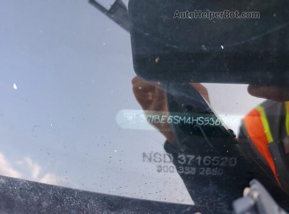 3G1BE6SM4HS536296 2017 CHEVROLET CRUZE Orange Вид наклейки з VIN-кодом