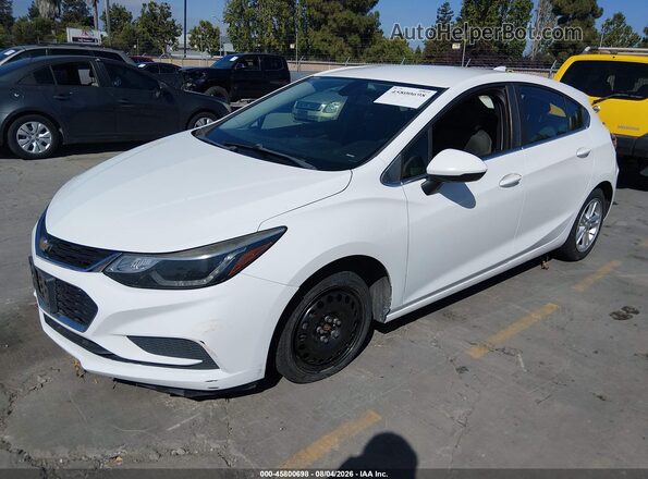 3G1BE6SM4HS574384 2017 CHEVROLET CRUZE White Vista tres cuartos delantera izquierda