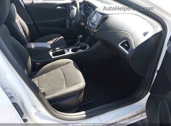 3G1BE6SM4HS574384 2017 CHEVROLET CRUZE White Vista interior delantera