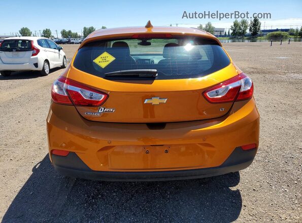 3G1BE6SM4HS582453 2017 CHEVROLET CRUZE Orange Вид ззаду