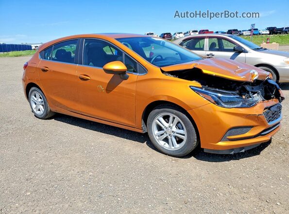 3G1BE6SM4HS582453 2017 CHEVROLET CRUZE Orange Передня права чверть