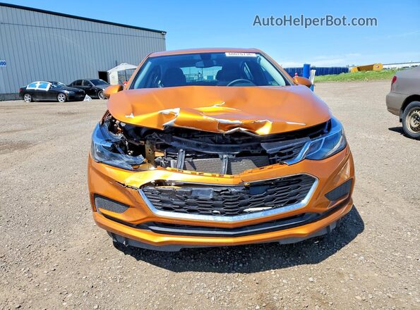 3G1BE6SM4HS582453 2017 CHEVROLET CRUZE Orange Вид спереду
