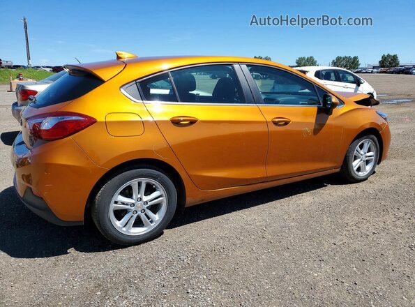 3G1BE6SM4HS582453 2017 CHEVROLET CRUZE Orange Задня права чверть