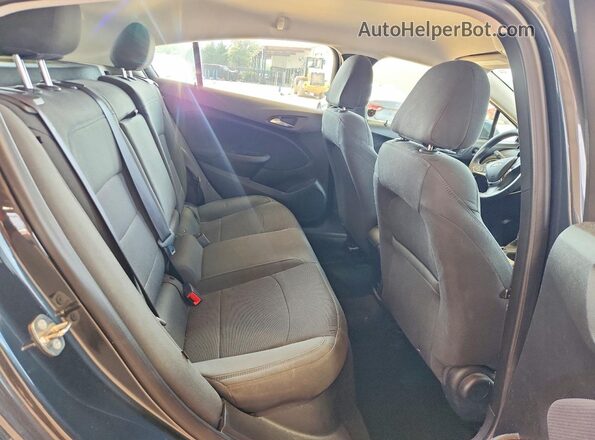 3G1BE6SM4JS595855 2018 CHEVROLET CRUZE Charcoal Вид задніх сидінь