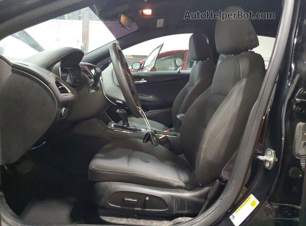 3G1BE6SM5HS512704 2017 CHEVROLET CRUZE Black Вид салону спереду