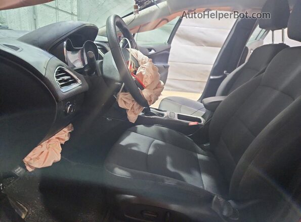 3G1BE6SM5JS594312 2018 CHEVROLET CRUZE Burgundy Widok wnętrza z przodu