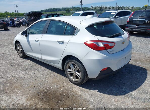 3G1BE6SM5JS624926 2018 CHEVROLET CRUZE White Trasero izquierdo