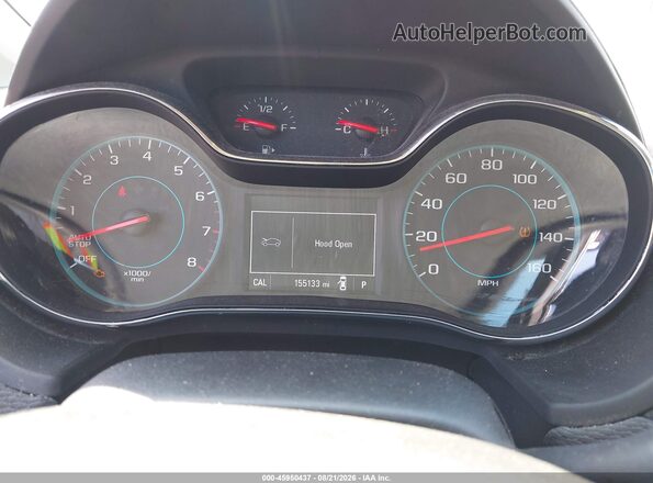 3G1BE6SM5JS624926 2018 CHEVROLET CRUZE White Vista de los asientos traseros