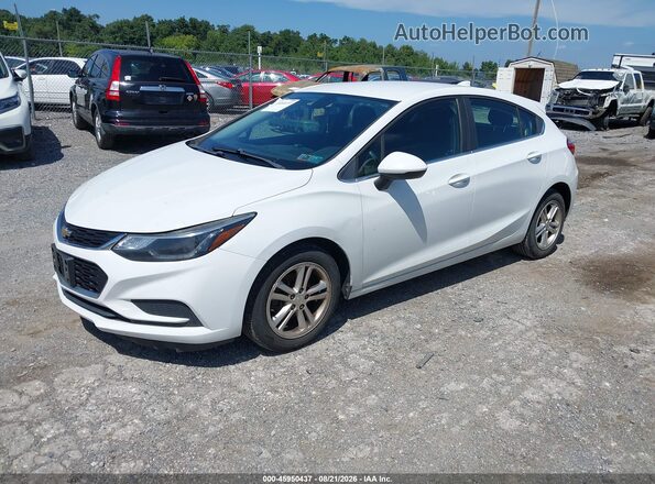 3G1BE6SM5JS624926 2018 CHEVROLET CRUZE White Vista tres cuartos delantera izquierda