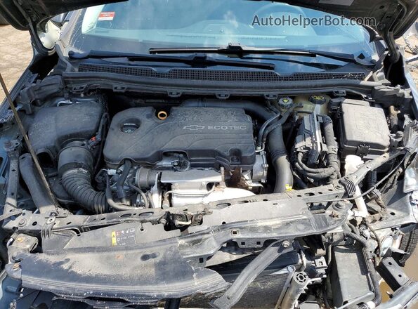 3G1BE6SM6HS589307 2017 CHEVROLET CRUZE Charcoal Widok wnętrza z tyłu