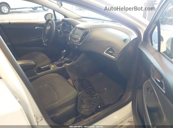3G1BE6SM6HS616506 2017 CHEVROLET CRUZE White Вид салону спереду